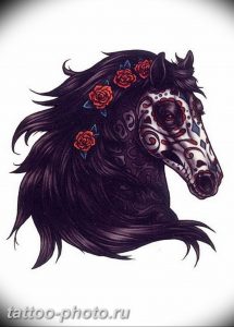 фото тату лошадь 24.12.2018 №252 - photo horse tattoo - tattoo-photo.ru