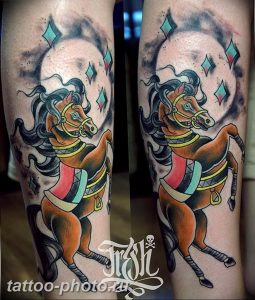 фото тату лошадь 24.12.2018 №264 - photo horse tattoo - tattoo-photo.ru