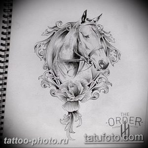 фото тату лошадь 24.12.2018 №268 - photo horse tattoo - tattoo-photo.ru