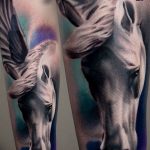 фото тату лошадь 24.12.2018 №309 - photo horse tattoo - tattoo-photo.ru