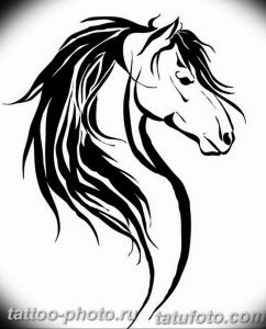 фото тату лошадь 24.12.2018 №321 - photo horse tattoo - tattoo-photo.ru