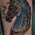 фото тату лошадь 24.12.2018 №332 - photo horse tattoo - tattoo-photo.ru