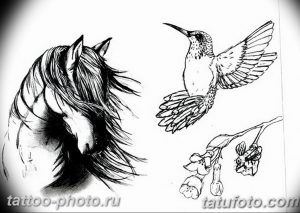 фото тату лошадь 24.12.2018 №339 - photo horse tattoo - tattoo-photo.ru