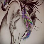 фото тату лошадь 24.12.2018 №343 - photo horse tattoo - tattoo-photo.ru