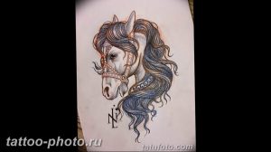 фото тату лошадь 24.12.2018 №347 - photo horse tattoo - tattoo-photo.ru