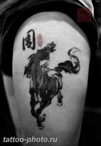 фото тату лошадь 24.12.2018 №350 - photo horse tattoo - tattoo-photo.ru