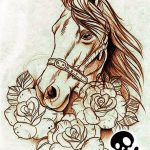 фото тату лошадь 24.12.2018 №362 - photo horse tattoo - tattoo-photo.ru