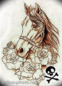 фото тату лошадь 24.12.2018 №362 - photo horse tattoo - tattoo-photo.ru