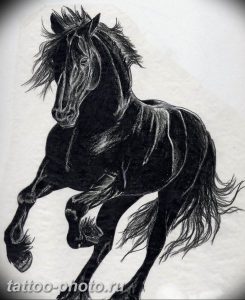 фото тату лошадь 24.12.2018 №390 - photo horse tattoo - tattoo-photo.ru