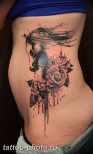 фото тату лошадь 24.12.2018 №395 - photo horse tattoo - tattoo-photo.ru