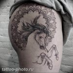 фото тату лошадь 24.12.2018 №410 - photo horse tattoo - tattoo-photo.ru