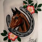 фото тату лошадь 24.12.2018 №414 - photo horse tattoo - tattoo-photo.ru