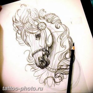 фото тату лошадь 24.12.2018 №416 - photo horse tattoo - tattoo-photo.ru
