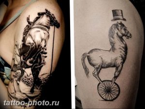 фото тату лошадь 24.12.2018 №421 - photo horse tattoo - tattoo-photo.ru