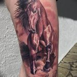 фото тату лошадь 24.12.2018 №423 - photo horse tattoo - tattoo-photo.ru