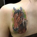 фото тату лошадь 24.12.2018 №425 - photo horse tattoo - tattoo-photo.ru