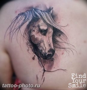 фото тату лошадь 24.12.2018 №427 - photo horse tattoo - tattoo-photo.ru