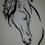 фото тату лошадь 24.12.2018 №428 - photo horse tattoo - tattoo-photo.ru