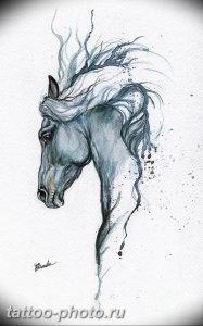 фото тату лошадь 24.12.2018 №429 - photo horse tattoo - tattoo-photo.ru