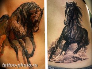 фото тату лошадь 24.12.2018 №447 - photo horse tattoo - tattoo-photo.ru