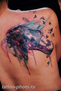 фото тату лошадь 24.12.2018 №452 - photo horse tattoo - tattoo-photo.ru