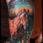 фото тату лошадь 24.12.2018 №457 - photo horse tattoo - tattoo-photo.ru