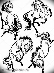 фото тату лошадь 24.12.2018 №476 - photo horse tattoo - tattoo-photo.ru