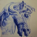фото тату лошадь 24.12.2018 №481 - photo horse tattoo - tattoo-photo.ru