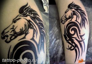 фото тату лошадь 24.12.2018 №490 - photo horse tattoo - tattoo-photo.ru