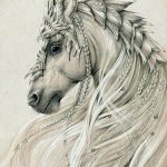 фото тату лошадь 24.12.2018 №503 - photo horse tattoo - tattoo-photo.ru