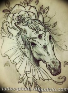фото тату лошадь 24.12.2018 №512 - photo horse tattoo - tattoo-photo.ru