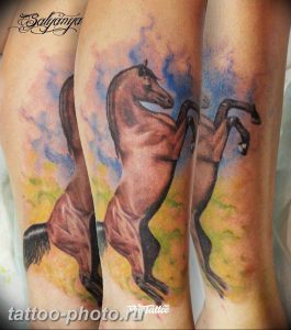 фото тату лошадь 24.12.2018 №521 - photo horse tattoo - tattoo-photo.ru