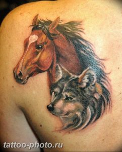фото тату лошадь 24.12.2018 №524 - photo horse tattoo - tattoo-photo.ru