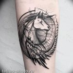 фото тату лошадь 24.12.2018 №532 - photo horse tattoo - tattoo-photo.ru