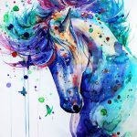 фото тату лошадь 24.12.2018 №537 - photo horse tattoo - tattoo-photo.ru