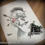 фото тату лошадь 24.12.2018 №538 - photo horse tattoo - tattoo-photo.ru