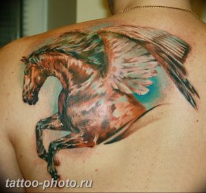 фото тату лошадь 24.12.2018 №541 - photo horse tattoo - tattoo-photo.ru