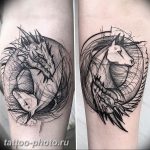 фото тату лошадь 24.12.2018 №544 - photo horse tattoo - tattoo-photo.ru