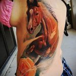 фото тату лошадь 24.12.2018 №547 - photo horse tattoo - tattoo-photo.ru