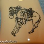 фото тату лошадь 24.12.2018 №553 - photo horse tattoo - tattoo-photo.ru