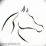 фото тату лошадь 24.12.2018 №564 - photo horse tattoo - tattoo-photo.ru