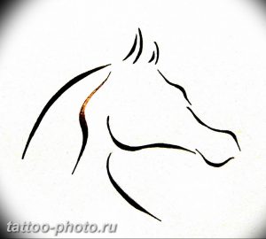 фото тату лошадь 24.12.2018 №564 - photo horse tattoo - tattoo-photo.ru