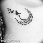 фото тату полумесяц 22.12.2018 №057 - crescent tattoo photo - tattoo-photo.ru