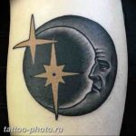 фото тату полумесяц 22.12.2018 №062 - crescent tattoo photo - tattoo-photo.ru