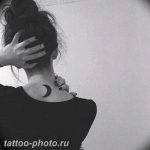 фото тату полумесяц 22.12.2018 №099 - crescent tattoo photo - tattoo-photo.ru