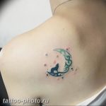 фото тату полумесяц 22.12.2018 №104 - crescent tattoo photo - tattoo-photo.ru