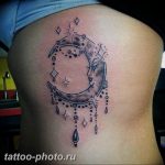 фото тату полумесяц 22.12.2018 №126 - crescent tattoo photo - tattoo-photo.ru