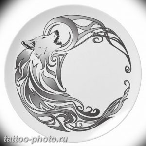 фото тату полумесяц 22.12.2018 №128 - crescent tattoo photo - tattoo-photo.ru