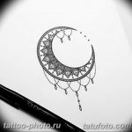 фото тату полумесяц 22.12.2018 №135 - crescent tattoo photo - tattoo-photo.ru