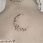 фото тату полумесяц 22.12.2018 №151 - crescent tattoo photo - tattoo-photo.ru